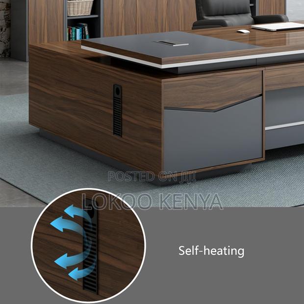Office Desk : 1.6 Meter Modern Executive Desk - thumbnail 4