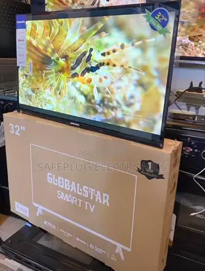 32-Inch Hd Ready Display - Globalstar Slim Modern Design Android Tv
