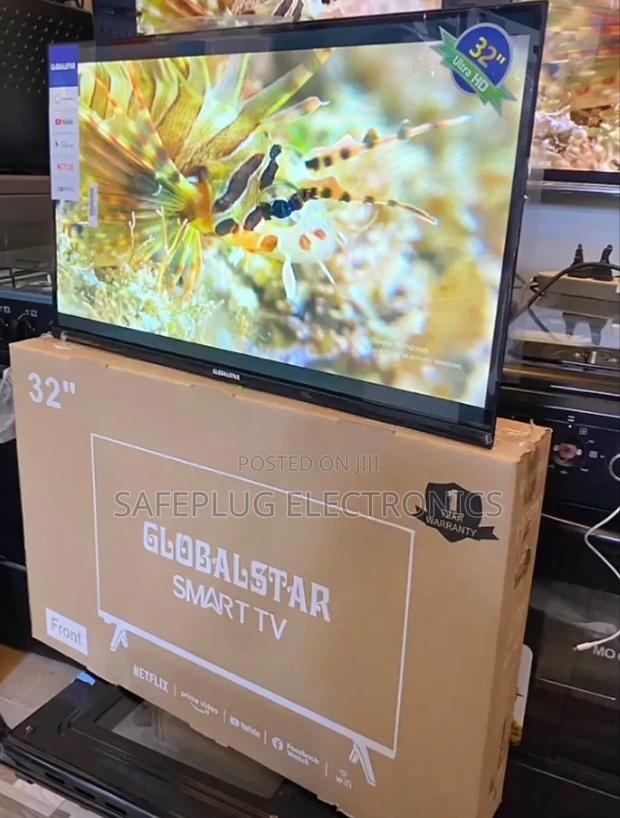 32-Inch Hd Ready Display - Globalstar Slim Modern Design Android Tv - thumbnail 2