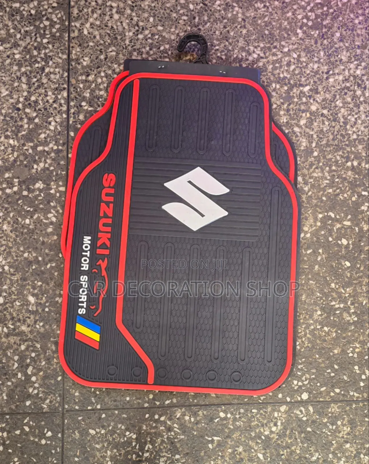 Suzuki Floor Nonslip Mats With Red Lines