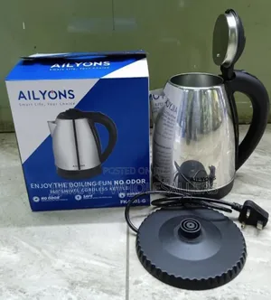 *1.8ltrs Ailyons Stainless Steel Kettle