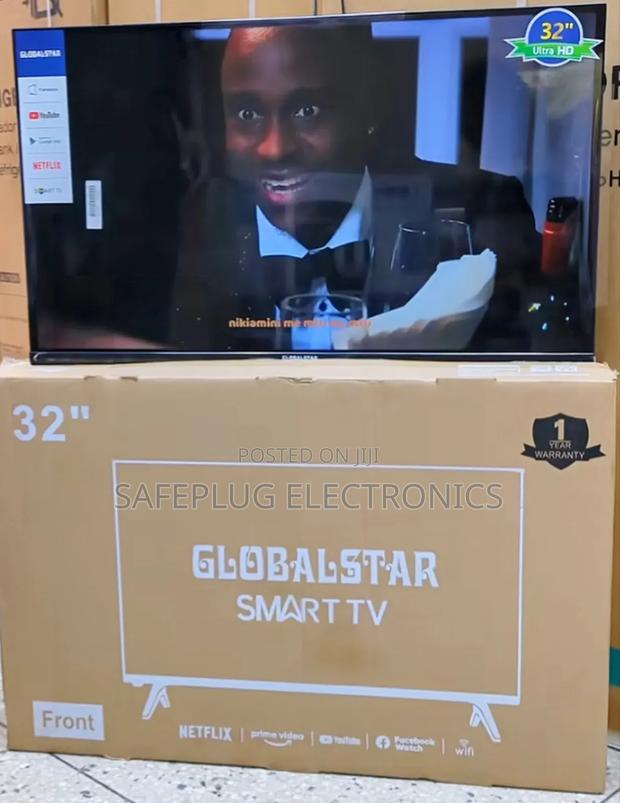32-inch Hd Display - Frameless Globalstar Smart Android Tv - main view