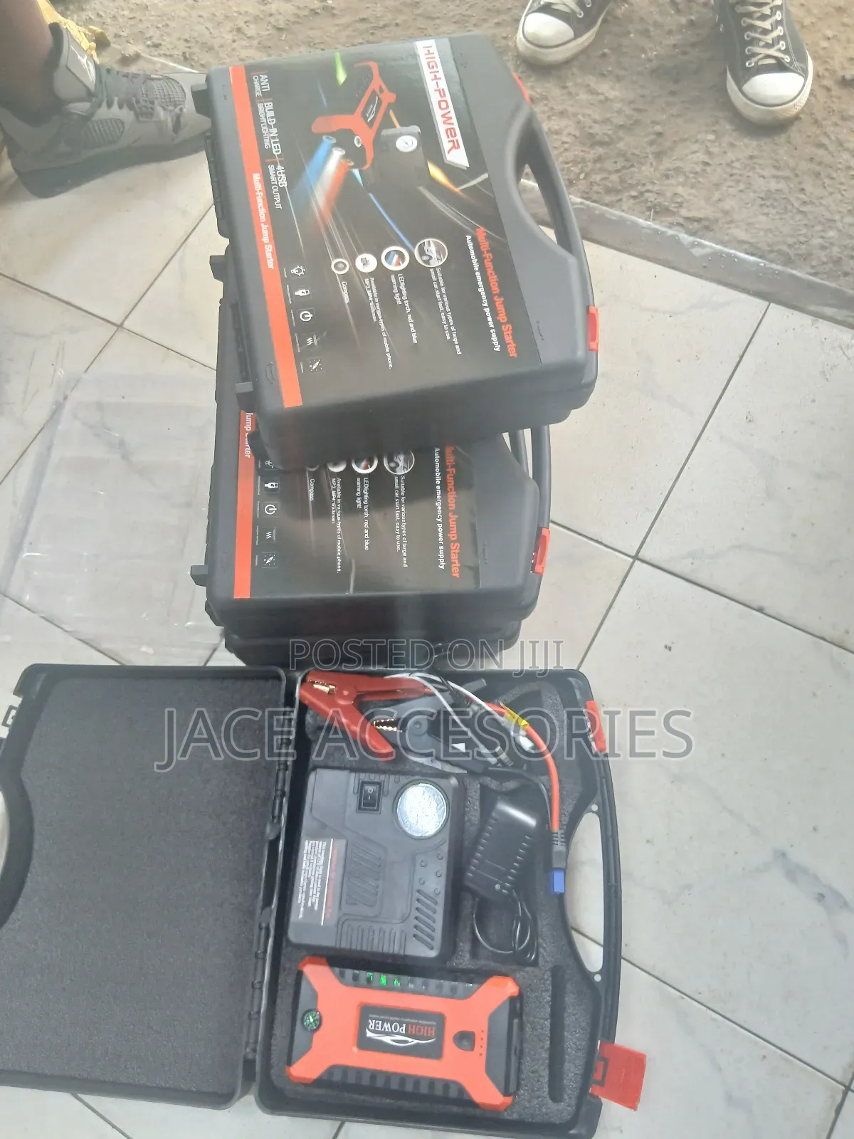 Car Jumpstarter With Air Compressor