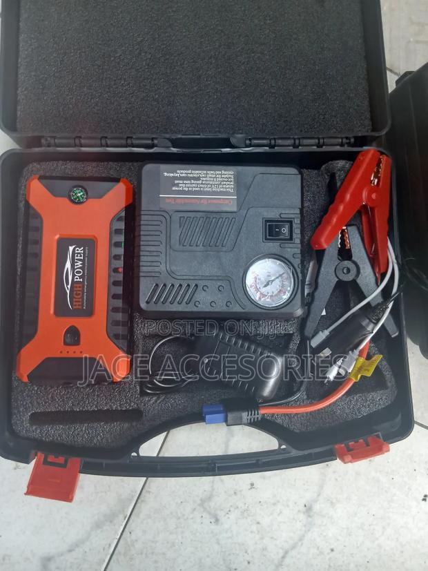 Car Jumpstarter With Air Compressor - thumbnail 3