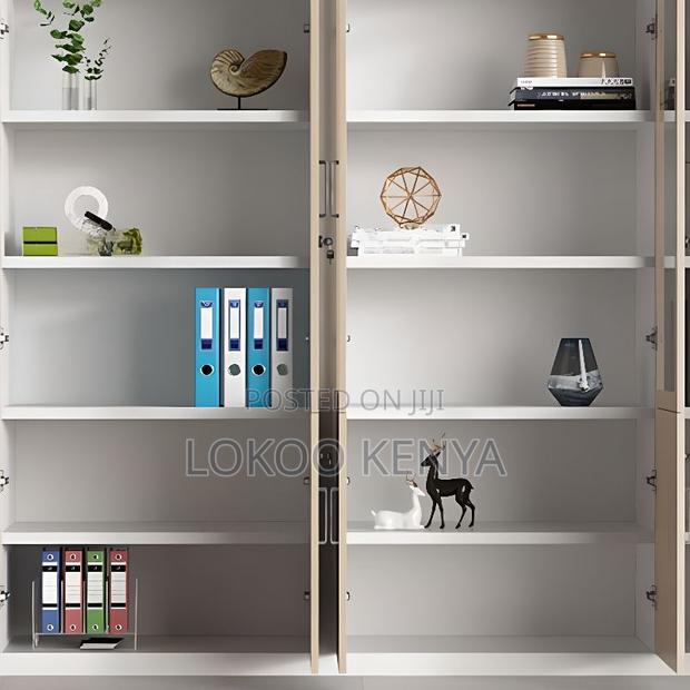 Office Cabinet : Office Storage Cabinet With 4 Doors - thumbnail 4