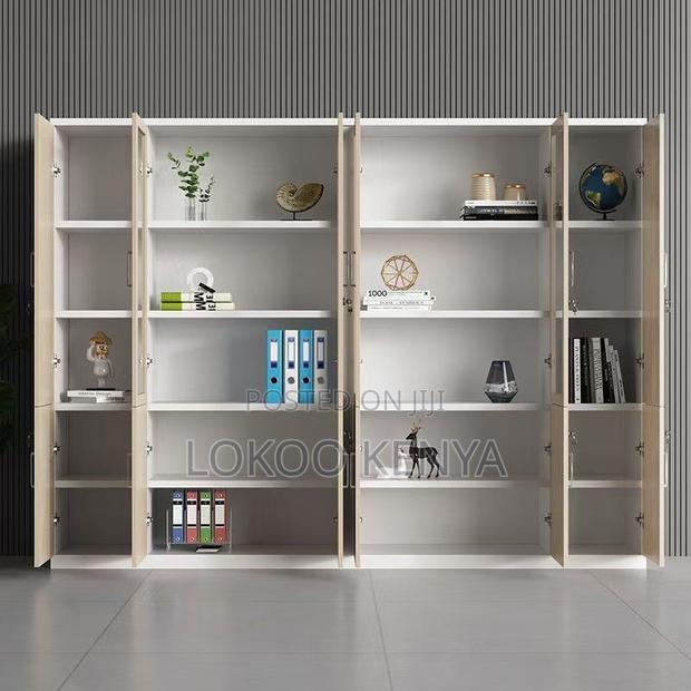 Office Cabinet : Office Storage Cabinet With 4 Doors - thumbnail 5