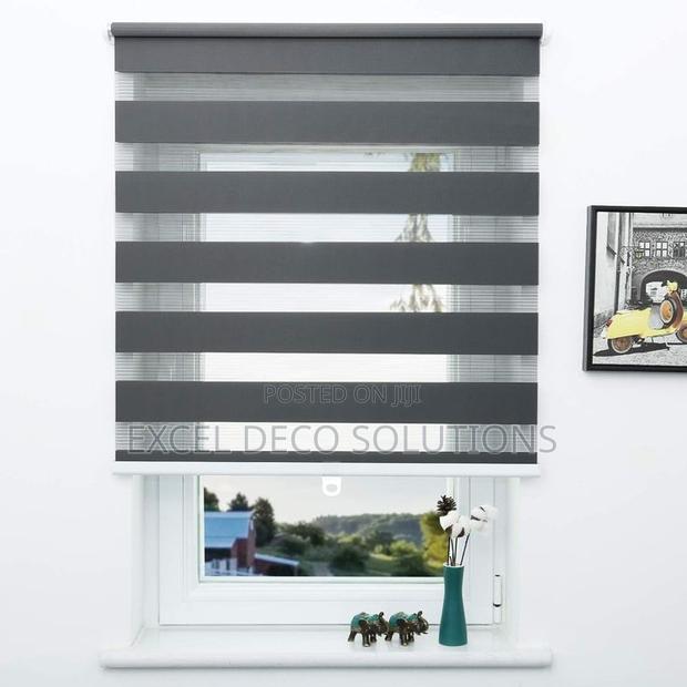 Custom Zebra Roller Window Blinds | Any Size, Any Color