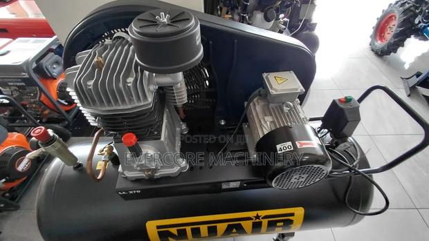 Nuair Italy Air Compressor Machine 300litres Three Phase. - thumbnail 3