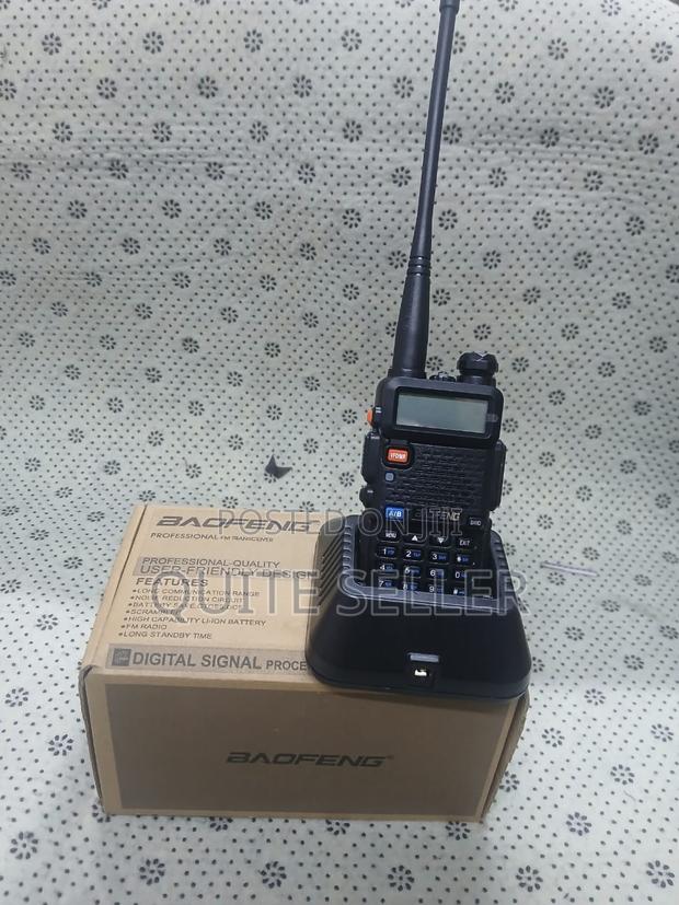 Walkietalkie Long Distance Uv-5r Walkie High Capacity Battery 3800mah