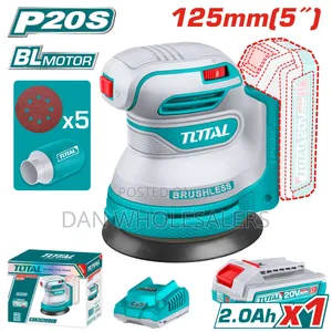 Total Cordless Rotary Sander