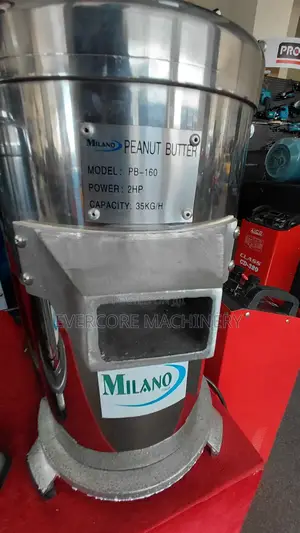 Milano Italia Heavy Duty Peanut Butter Maker Machine 35kg/Hr.