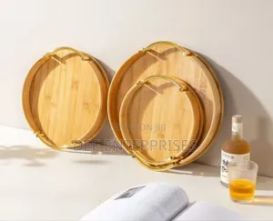 3pcs Multi-Functional Bamboo Food Storage Trays
