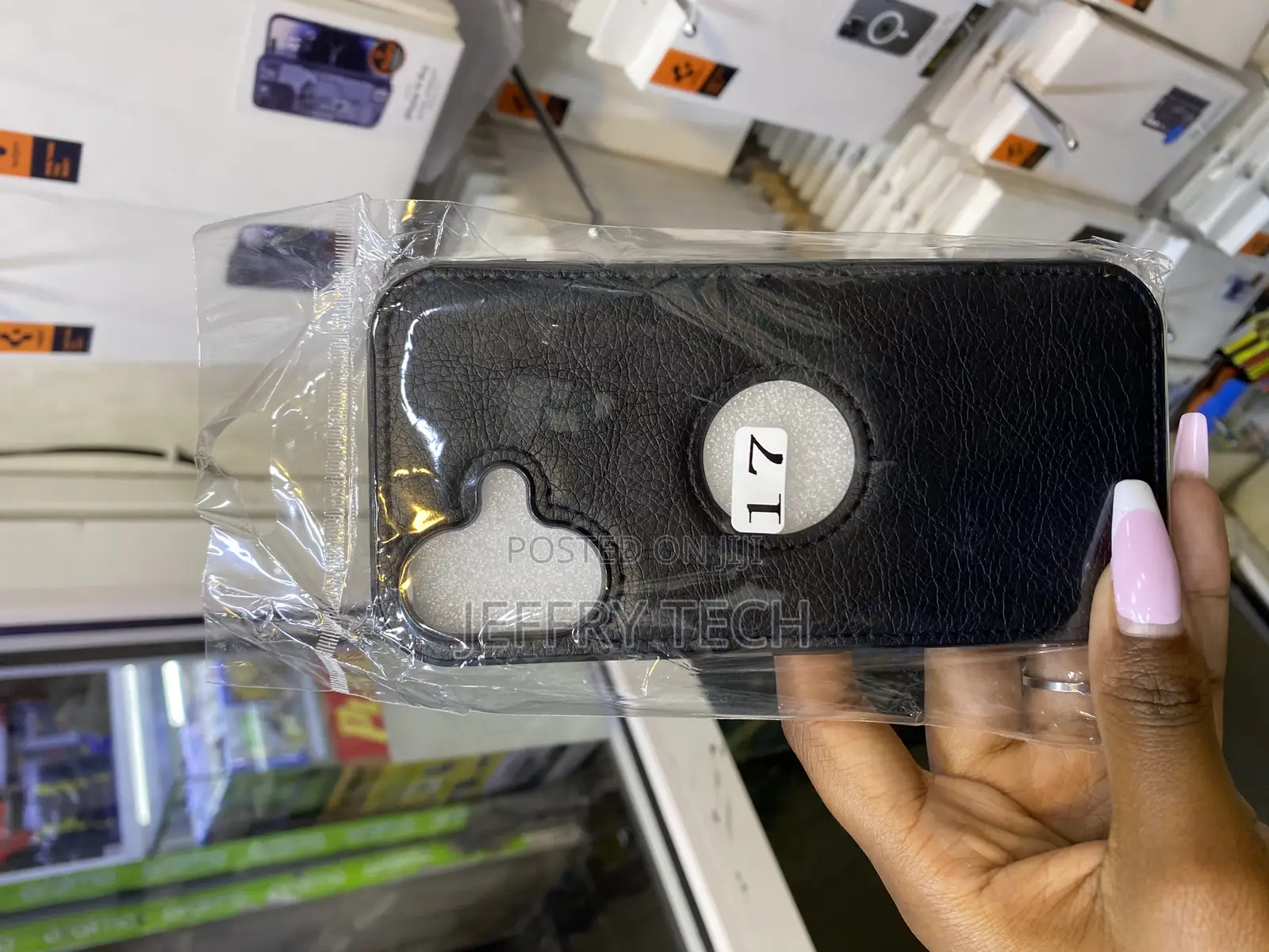 Awaere Vegan Leather iPhone 17 Case With Apple Logo Cut