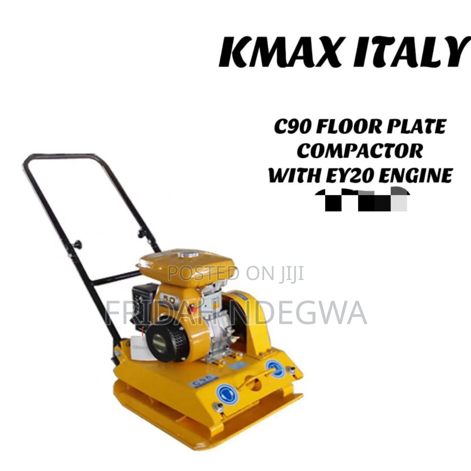 C90 Floor Plate Compactor With Ey20 Engine