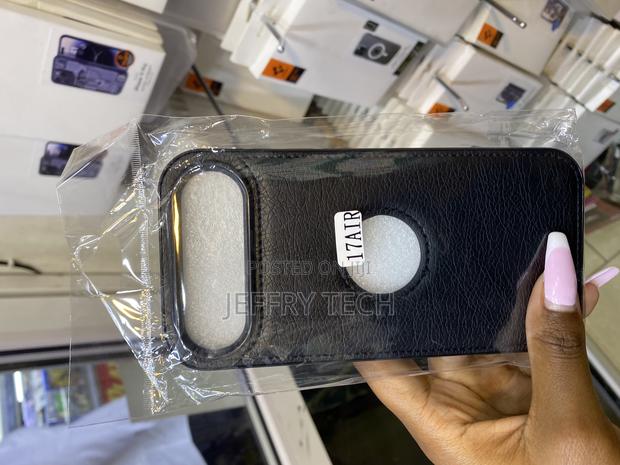 Sukkih Vegan Leather iPhone 17 Air Case With Apple Logo Cut