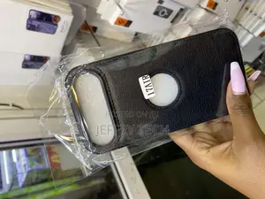 Sukkih Vegan Leather iPhone 17 Air Case With Apple Logo Cut