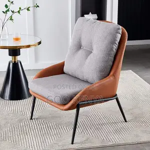 Home Chair; Modern Fabric Accent Chair With Cushion