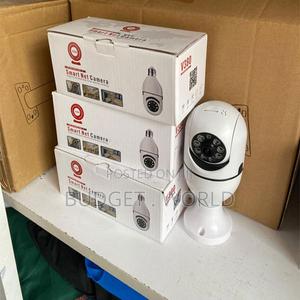 E27 Socket Lamp Holder Hd 720p 360° Panoramic CCTV PTZ Bulb Camera - thumbnail 2