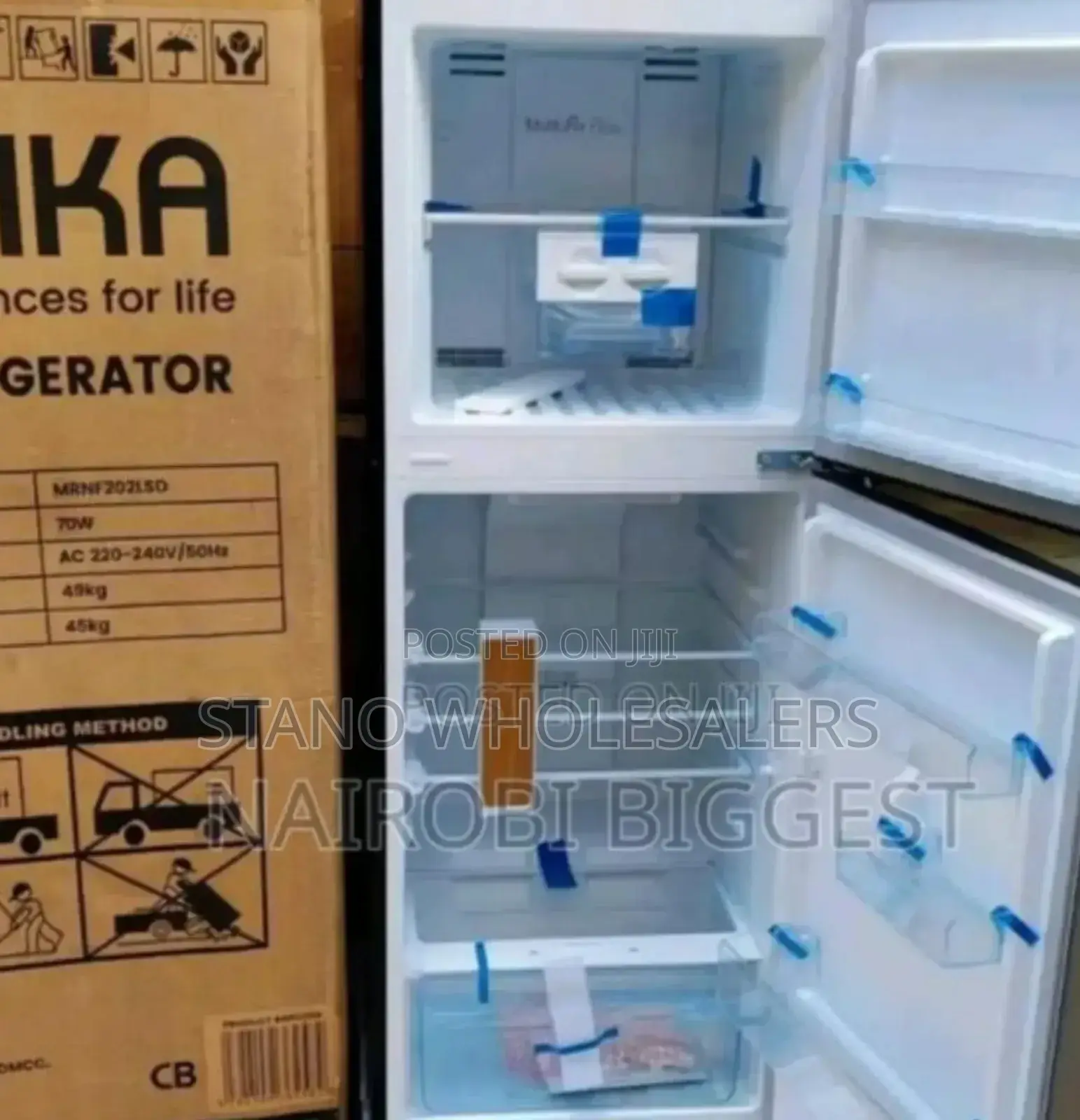 Mika 202 Litres Fmdouble Door Refrigerator