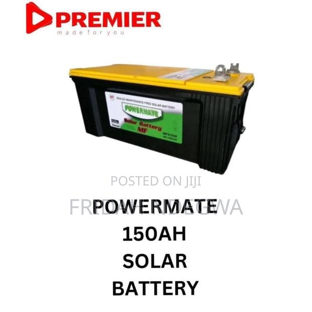 Powermate 150ah Solar Battery - main view