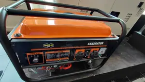 Hisaki Japan 5.5kva Petrol Generator Keystart 15l Fuel Tank.