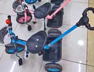 Tricycle With Push Handle Safety First: Tricycle With Push Handle - thumbnail 2