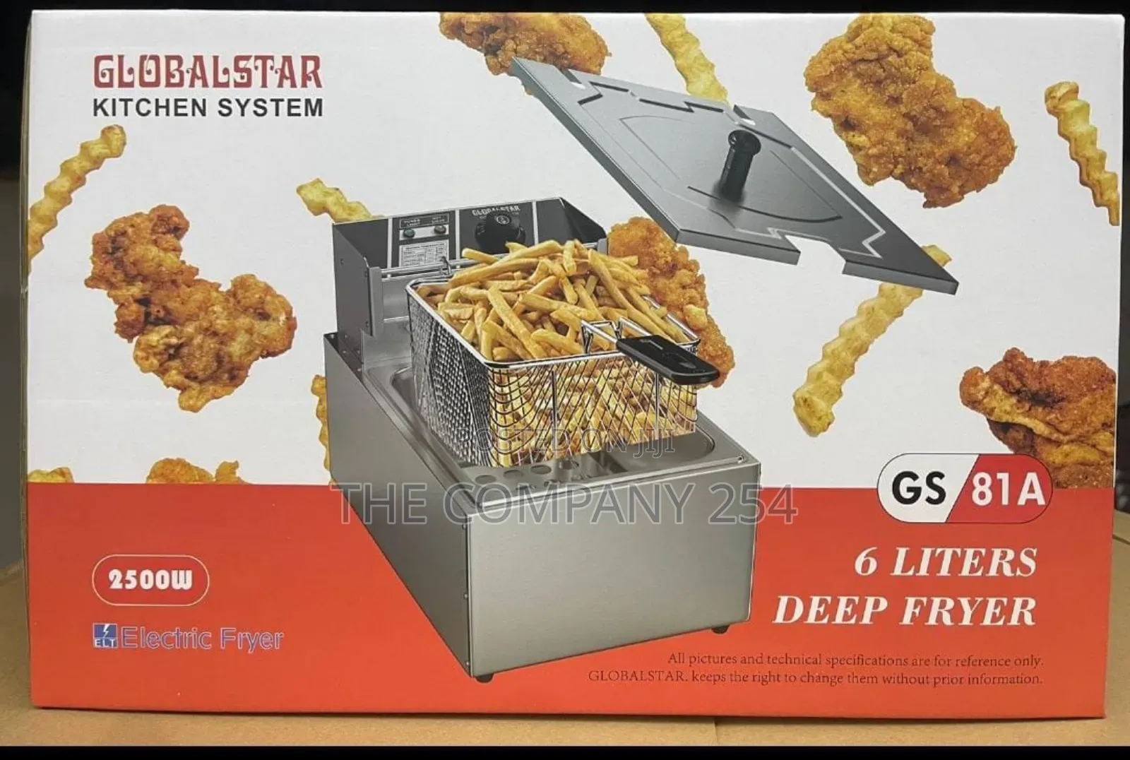 Globalstar Single Deep Fryer