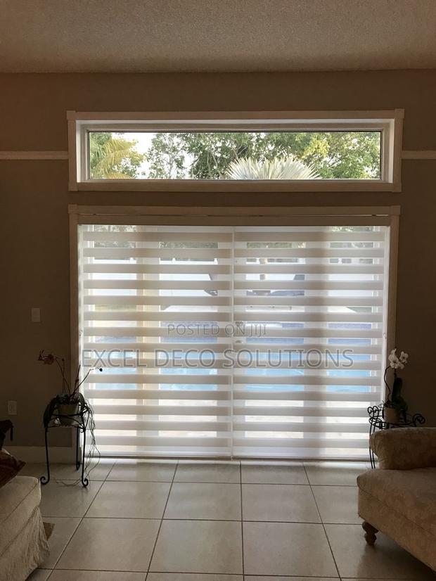Elegant Zebra Blinds | Custom Size Color | Day Night Solution - main view