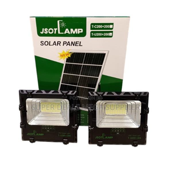 Outdoor Jsot 300w+300w Led Solar Floodlight Motion Security Light
