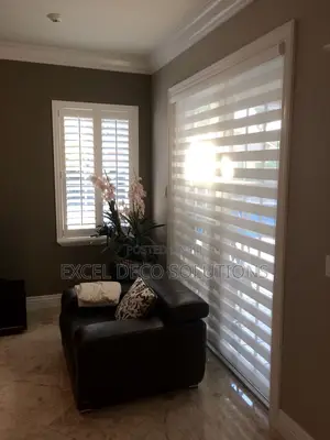 Zebra Blinds Custom Fit | Any Window Size | Multiple Colors