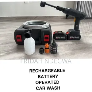 Rechargeable Battery Operated Carwash Machine