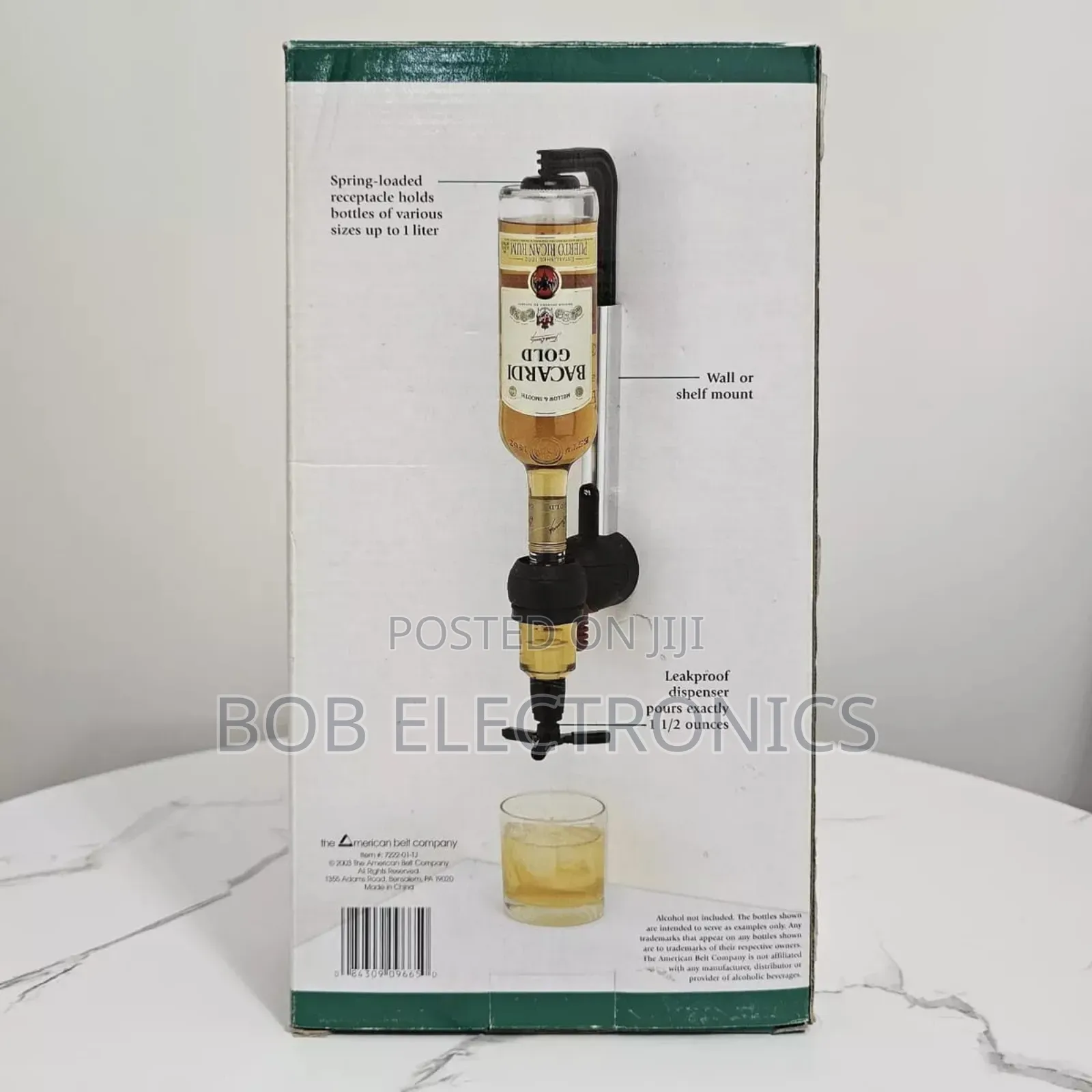 Wall Mounted Liquor Single Shot Dispenser