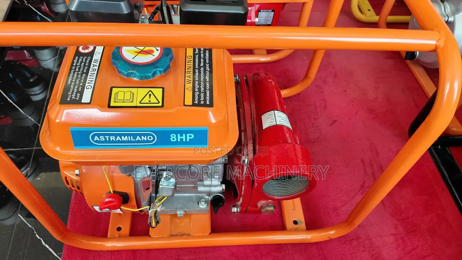 Astramilano Petrol 8hp Highpressure Water Pump.