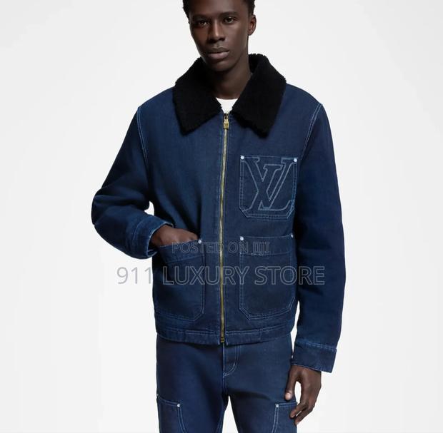 Louis Vuitton Wintery Workwear Denim Jacket - thumbnail 6
