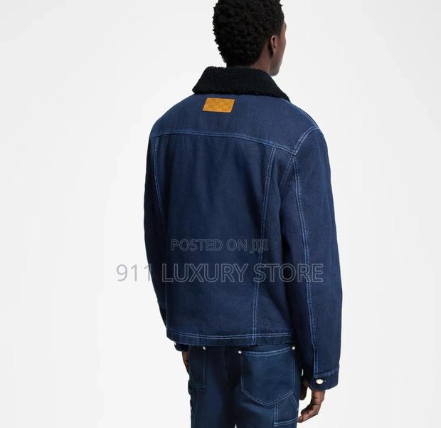 Louis Vuitton Wintery Workwear Denim Jacket - thumbnail 7