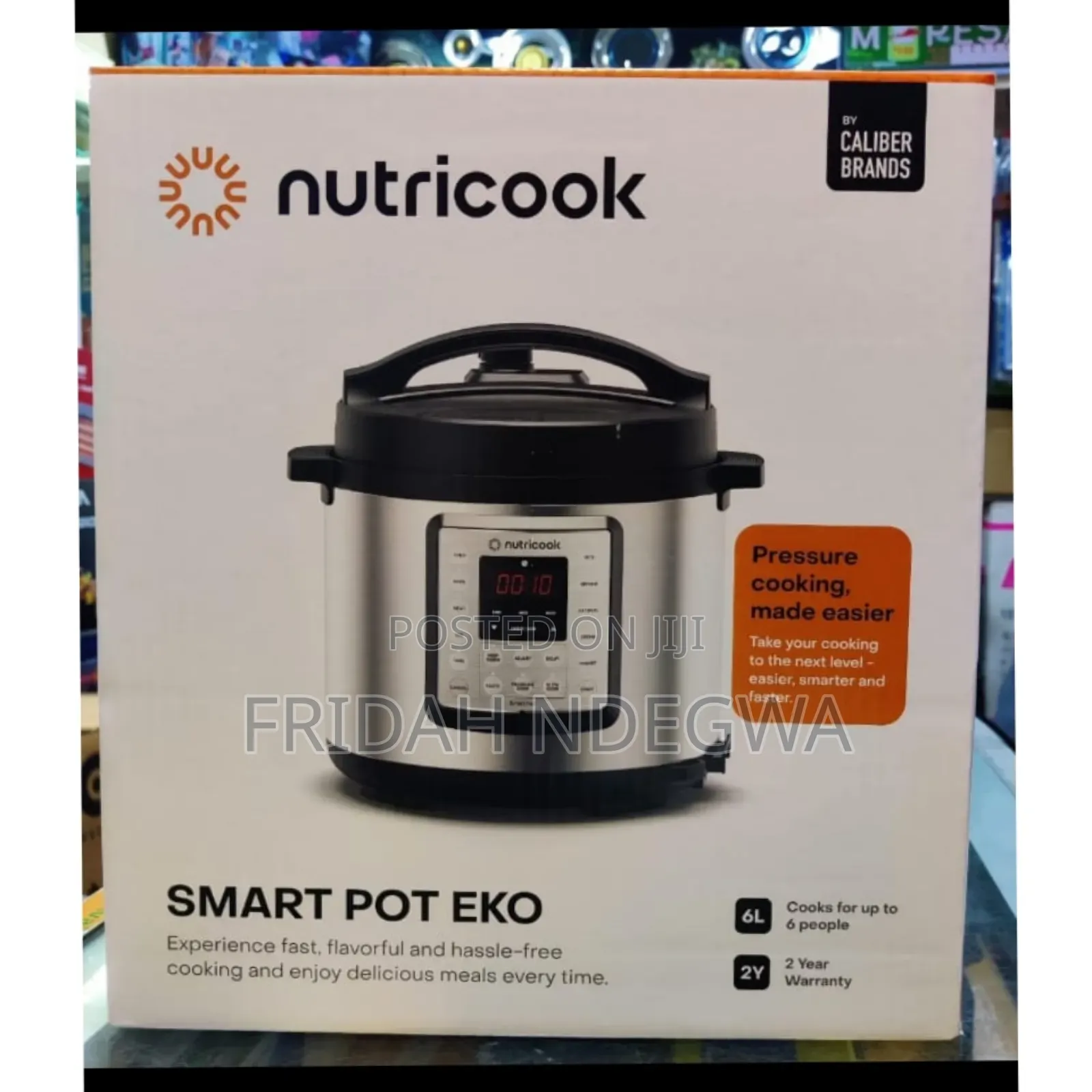 *Nutricook Electric Pressure Cooker 6l