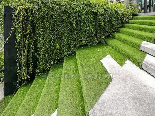 Premium Artificial Grass Carpet for Home Balcony - main view