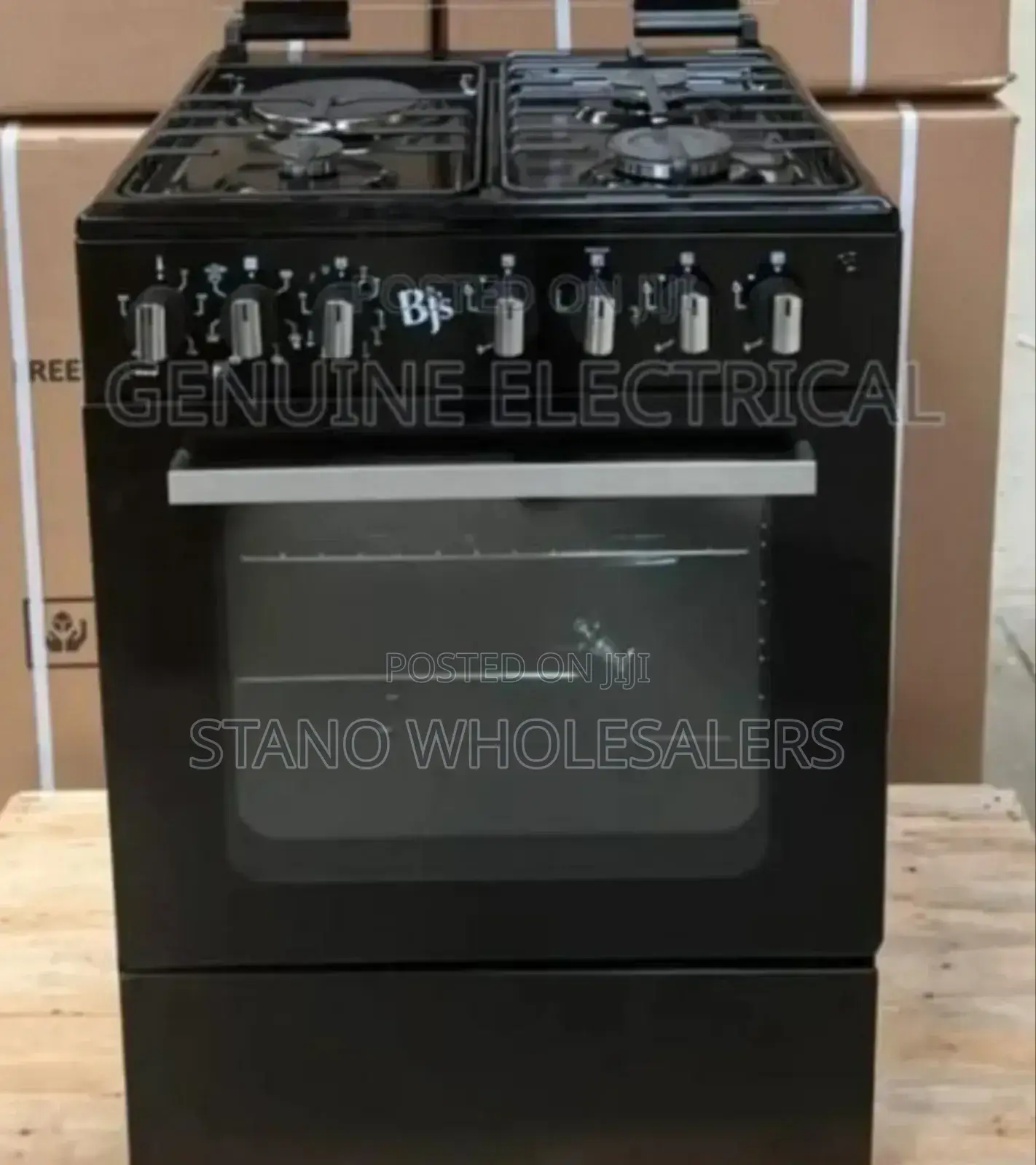 Black BJS Cooker 60 by 60