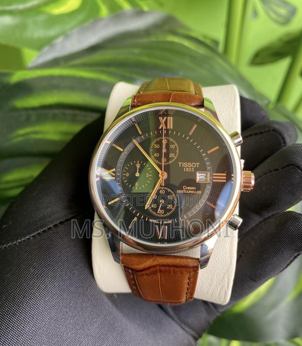 Quality Tissot for Gents Leather Watch - thumbnail 2