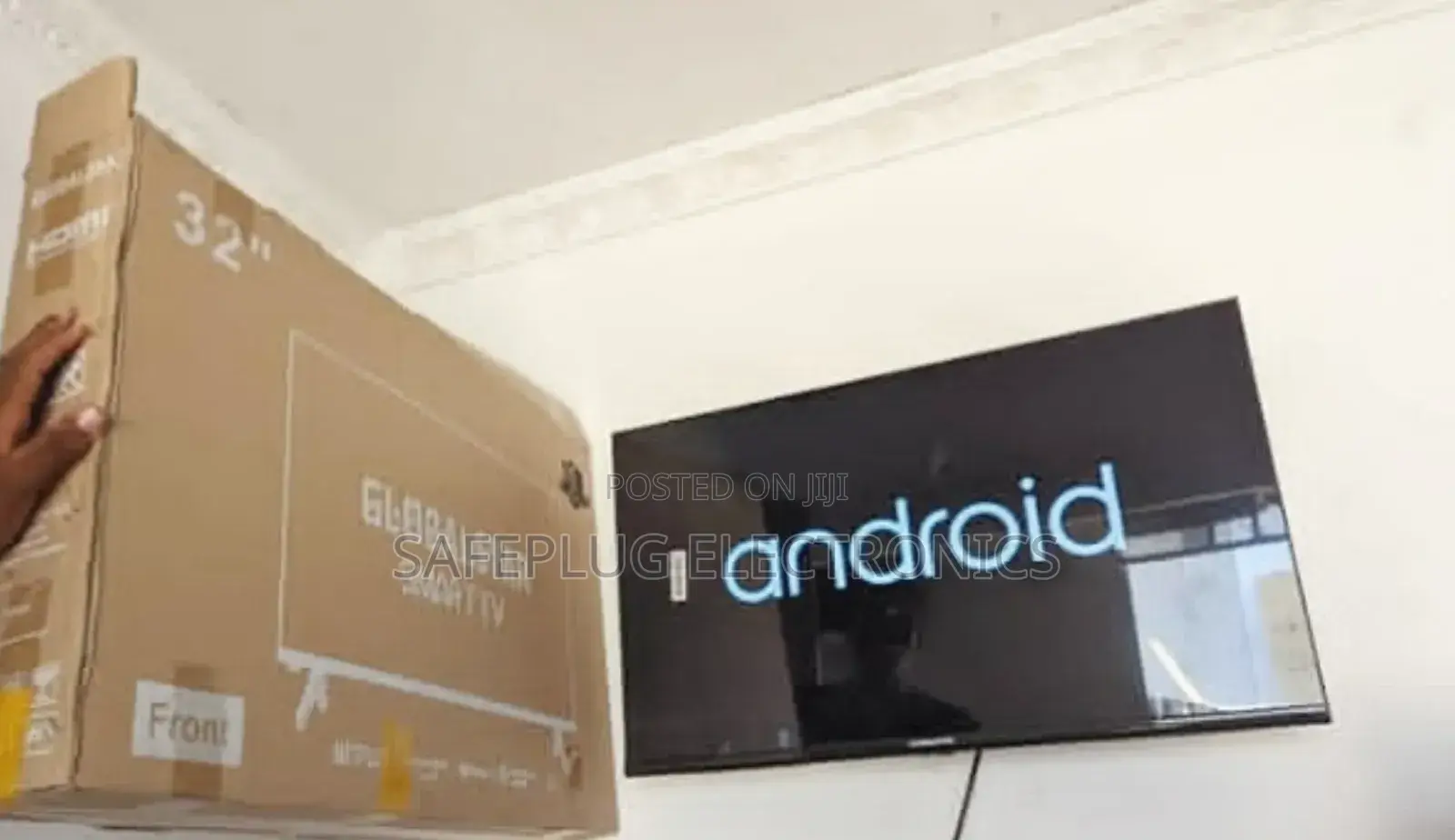 Android Powered Globalstar Smart Tv - 32" Inch Frameless