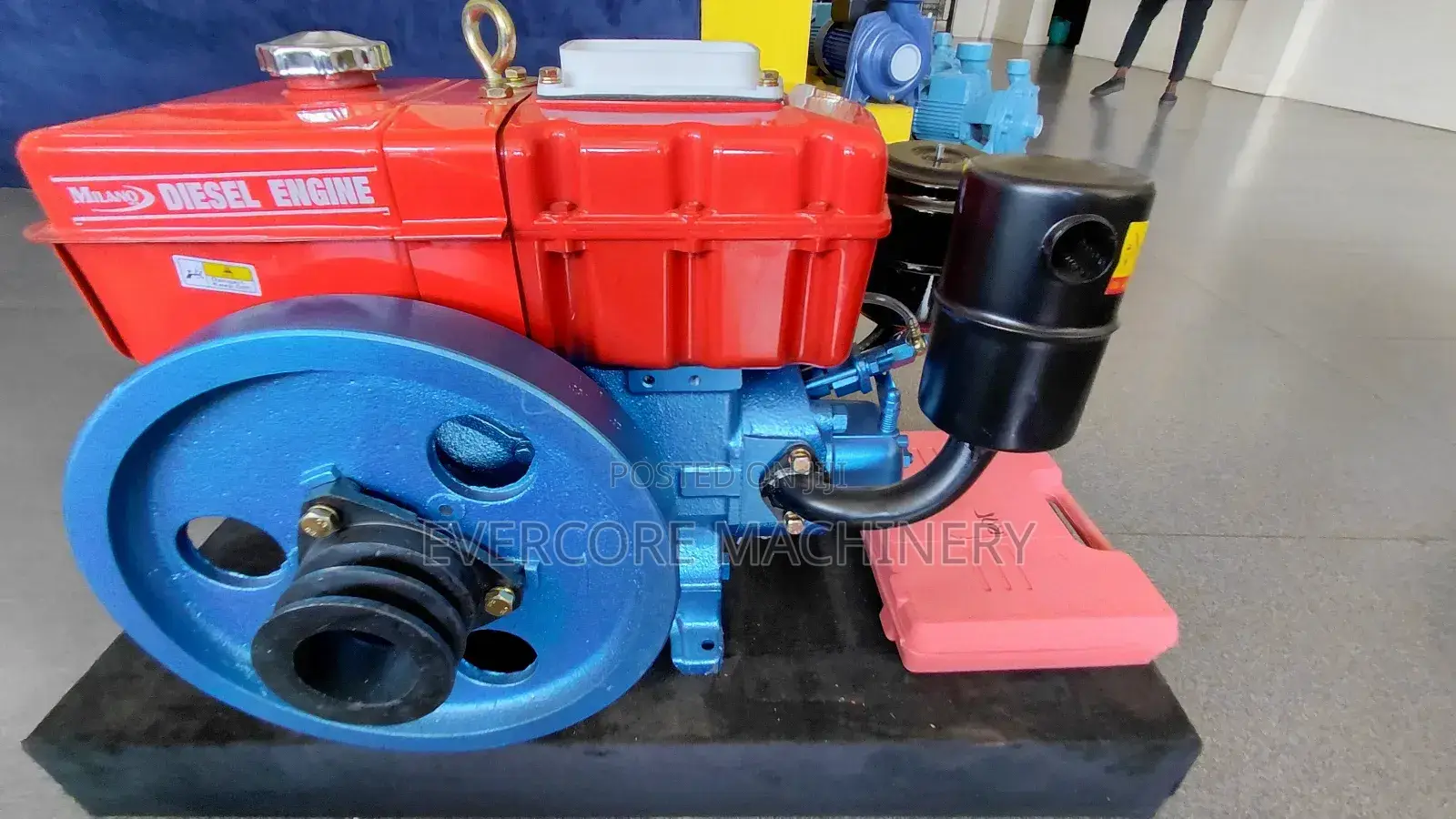 Jd(Jiadi) 7.5hp Diesel Water-Cooled Engine Manual Start.