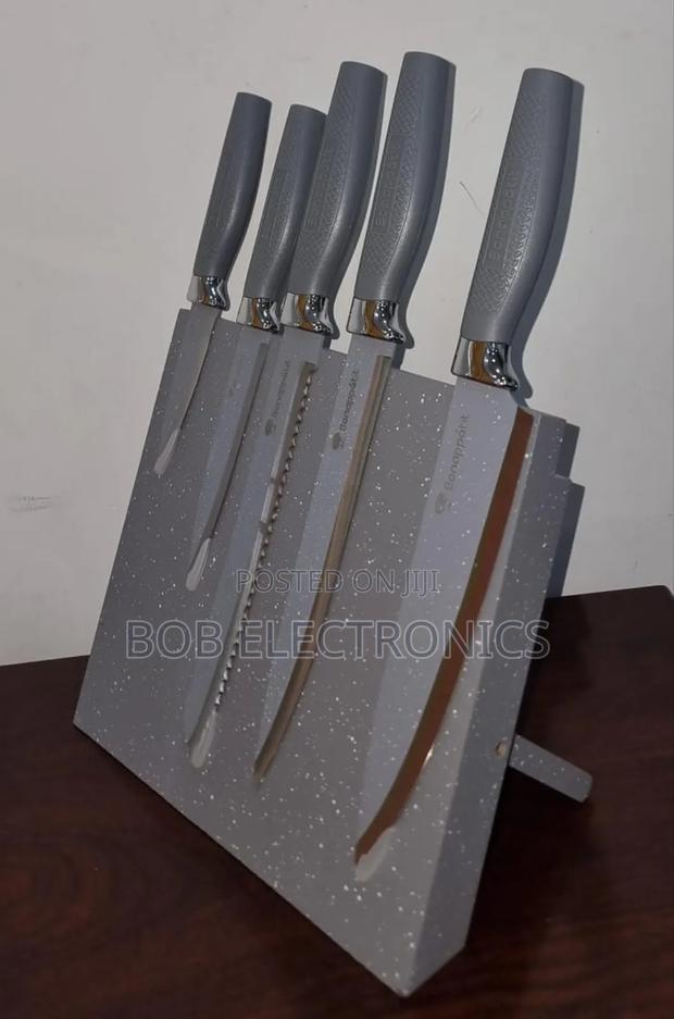 6pcs Knife Set With A Magnetic Holder - thumbnail 2