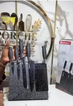 6pcs Knife Set With A Magnetic Holder