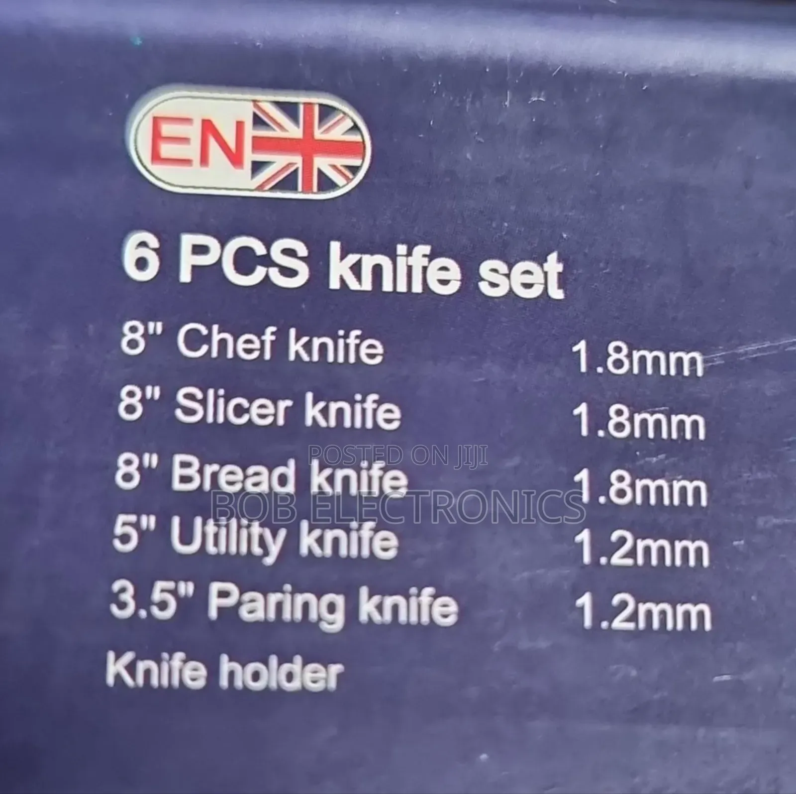 6pcs Knife Set With A Magnetic Holder