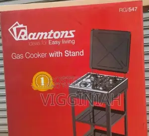 Ramtons Cooker Full Gas With Shelves
