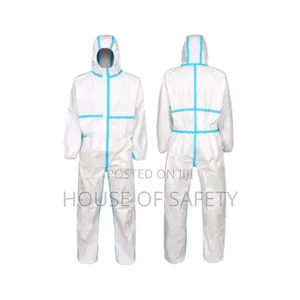 White Protective Coveralls Disposable Coveralls
