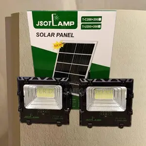Dusk to Dawn Jsot 200w+200w Solar Floodlight Outdoor Auto on/Off
