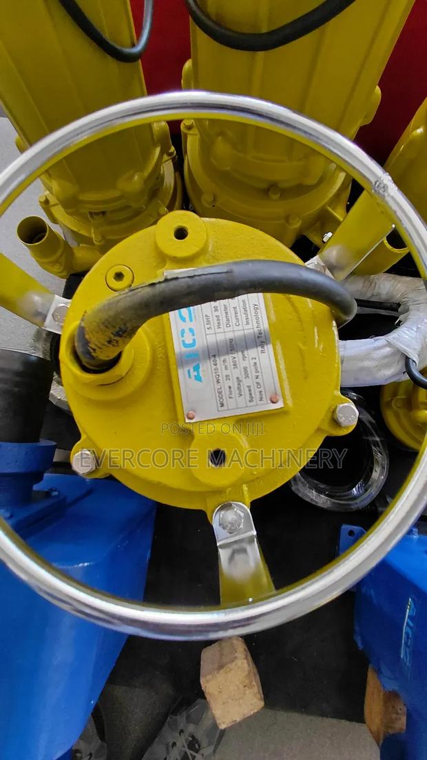 Aico Japan 5.5hp Three Phase Sewage Submersible Pump . - thumbnail 3