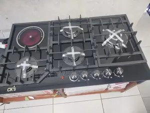 Ck's Inbuilt Hob 90cm 4 Gas 1 Ceramic