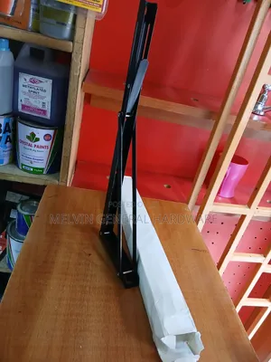 Black Folded Shelf Bracket 16"